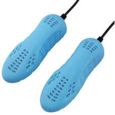 Портативная электрическая сушилка для обуви ультрафиолетовая синяя